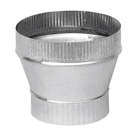 Imperial Mfg Imperial 6 in. D X 7 in. D Galvanized Steel Furnace Pipe Increaser GV1359